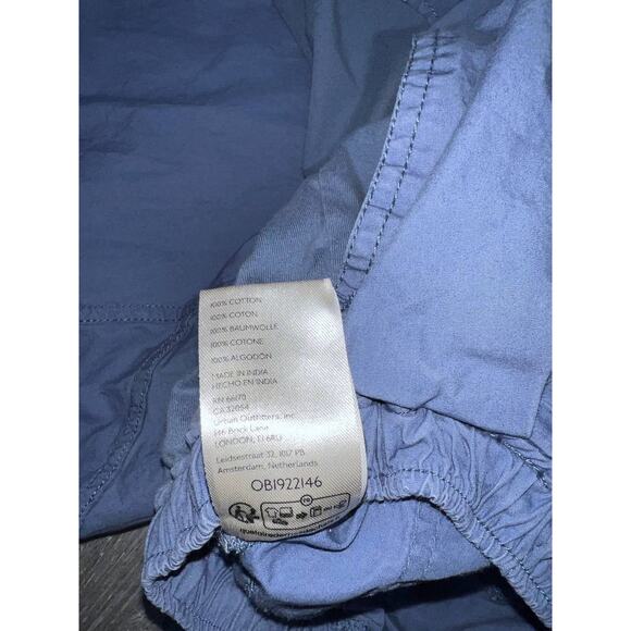 Anthropologie The Mossa Parachute Y2K Trousers Cotton Pants Blue XS A003252 - Picture 12 of 12